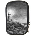 Frank Clark Lighthouse -AveHurley ArtRevu.com- Compact Camera Leather Case