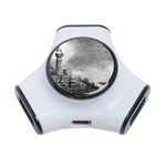 Frank Clark Lighthouse -AveHurley ArtRevu.com- 3-Port USB Hub