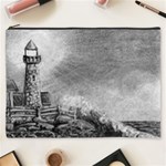 Frank Clark Lighthouse -AveHurley ArtRevu.com- Cosmetic Bag (XXXL)
