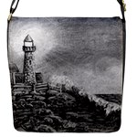 Frank Clark Lighthouse -AveHurley ArtRevu.com- Flap Closure Messenger Bag (S)