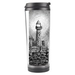 Frank Clark Lighthouse -AveHurley ArtRevu.com- Travel Tumbler