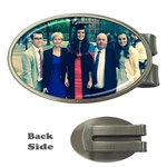 Personalized Metal Chrome Money Clip Money Clip (Oval)
