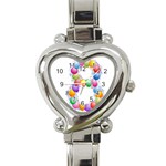 8 Heart Italian Charm Watch