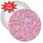 Sprinkles A3 3  Button (100 pack)