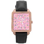 Sprinkles A3 Rose Gold Leather Watch 