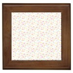 Sprinkles Shawl Framed Tile