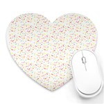 Sprinkles Shawl Heart Mousepad