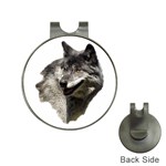 Wolf Head  Golf Ball Marker Hat Clip