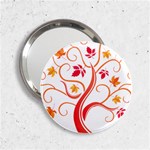 tree008 2.25  Handbag Mirror