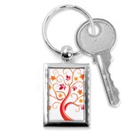 tree008 Key Chain (Rectangle)