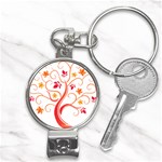 tree008 Nail Clippers Key Chain