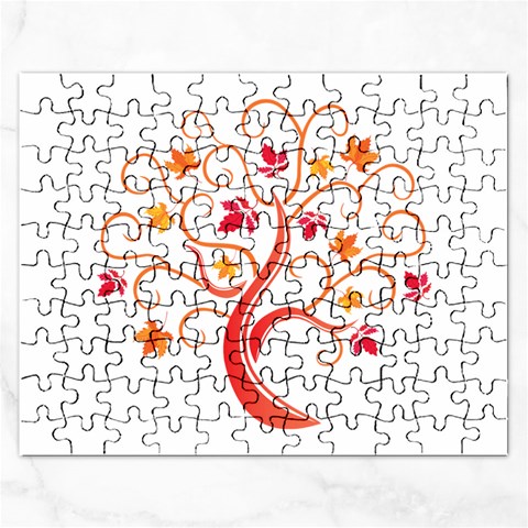 tree008 Jigsaw Puzzle (Rectangular) from ArtsNow.com Front