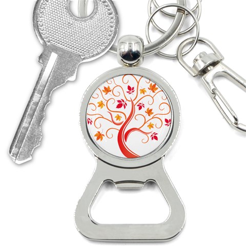 tree008 Bottle Opener Key Chain from ArtsNow.com Front