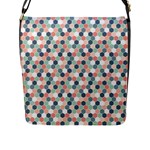 Image Flap Closure Messenger Bag (L)