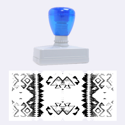 Tribal Pattern Print from ArtsNow.com 2.26 x1.05  Stamp