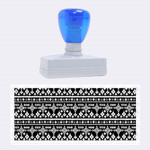 Tribal Pattern Print from ArtsNow.com 2.26 x1.05  Stamp