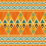 Tribal Pattern Print