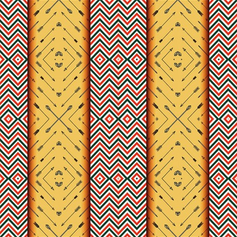 Tribal Pattern Print from ArtsNow.com 8 x8  Scrapbook Page - 1
