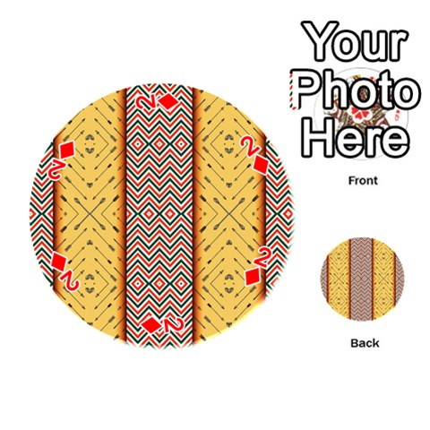 Tribal Pattern Print from ArtsNow.com Front - Diamond2