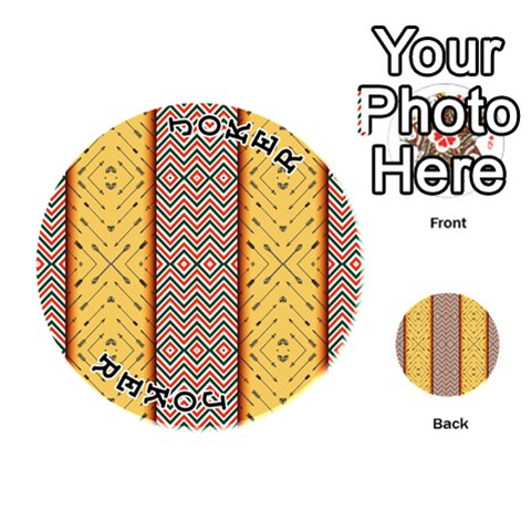 Tribal Pattern Print from ArtsNow.com Front - Joker1