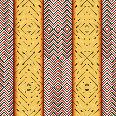 Tribal Pattern Print from ArtsNow.com Front