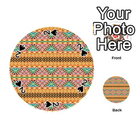 Tribal Pattern Print from ArtsNow.com Front - Spade2