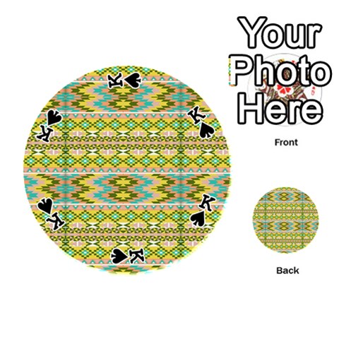 King Tribal Pattern Print from ArtsNow.com Front - SpadeK