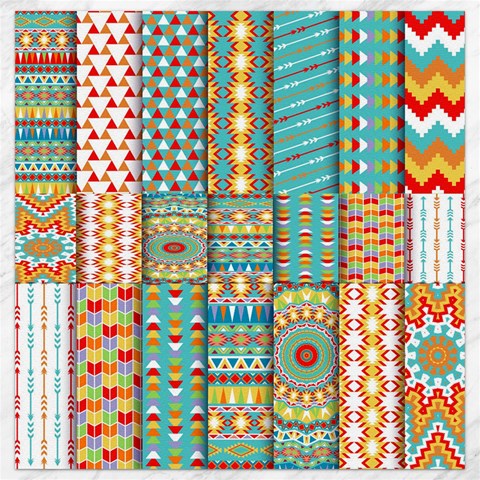 Tribal Pattern Print from ArtsNow.com 11.4 x11.56  Canvas - 1