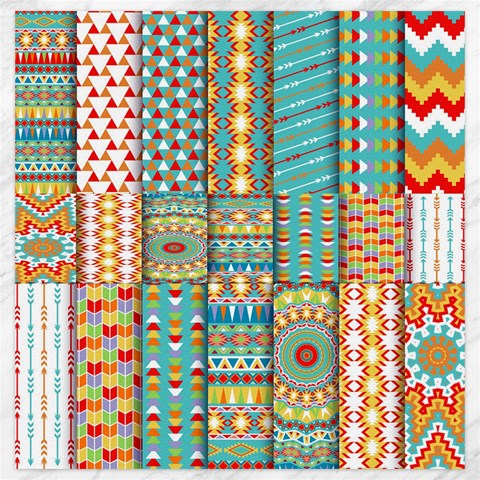 Tribal Pattern Print from ArtsNow.com 19 x19.27  Canvas - 1