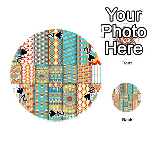Tribal Pattern Print from ArtsNow.com Front - Spade2