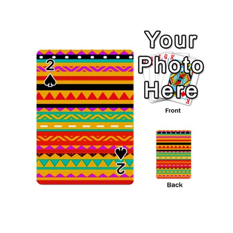 Tribal Pattern Print from ArtsNow.com Front - Spade2