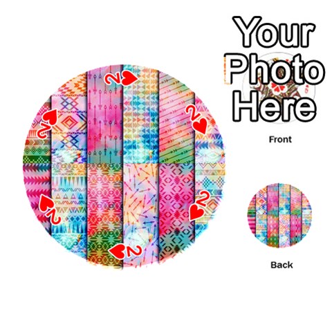 Tribal Pattern Print from ArtsNow.com Front - Heart2