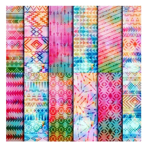 Tribal Pattern Print from ArtsNow.com 3.75 x3.75  Memopad