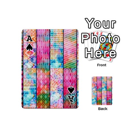 Ace Tribal Pattern Print from ArtsNow.com Front - SpadeA