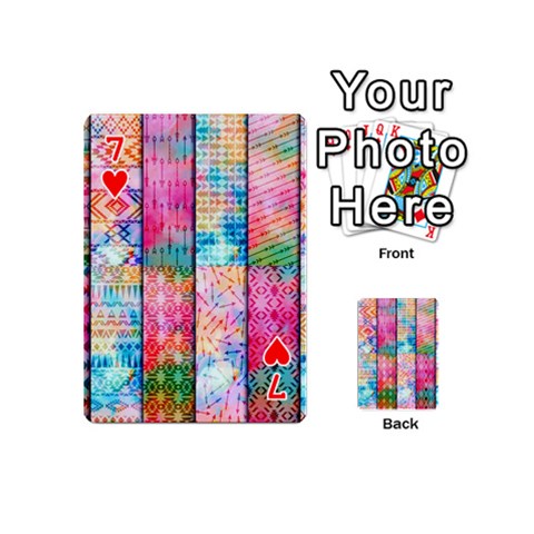 Tribal Pattern Print from ArtsNow.com Front - Heart7