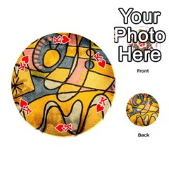 King Abstract from ArtsNow.com Front - HeartK