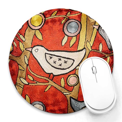 Abstract from ArtsNow.com 8 x8  Round Mousepad - 1