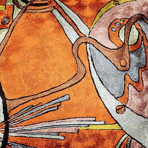 Abstract from ArtsNow.com 12 x12  Scrapbook Page - 1
