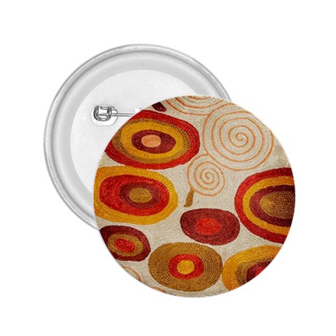 Abstract Ivory Swirls and Circles Art from ArtsNow.com Front