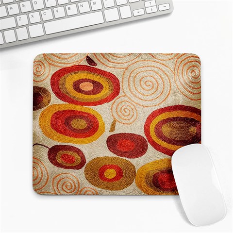 Abstract Ivory Swirls and Circles Art from ArtsNow.com Front