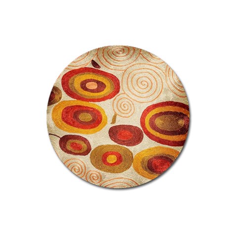 Abstract Ivory Swirls and Circles Art from ArtsNow.com Front