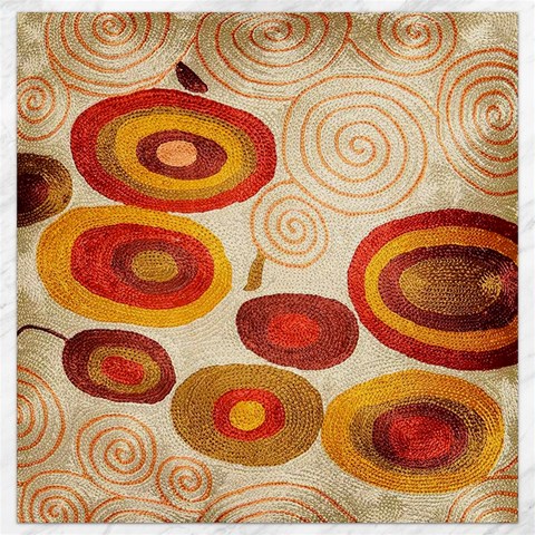 Abstract Ivory Swirls and Circles Art from ArtsNow.com 15.2 x15.41  Canvas - 1
