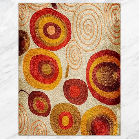 Abstract Ivory Swirls and Circles Art from ArtsNow.com 17.8 x23.08  Canvas - 1