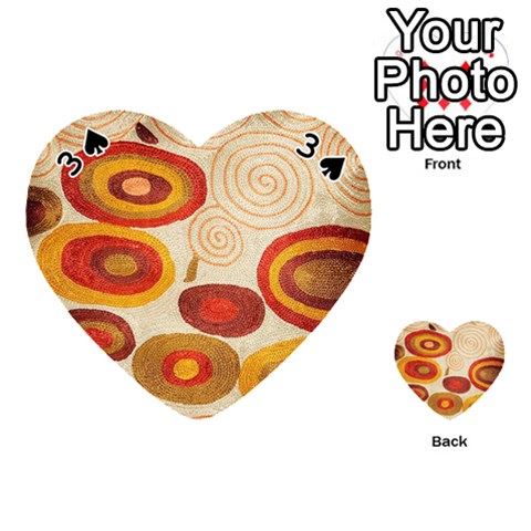 Abstract Ivory Swirls and Circles Art from ArtsNow.com Front - Spade3
