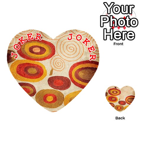 Abstract Ivory Swirls and Circles Art from ArtsNow.com Front - Joker2