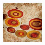 Abstract Ivory Swirls and Circles Art