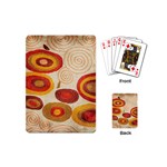 Abstract Ivory Swirls and Circles Art