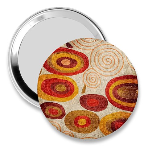 Abstract Ivory Swirls and Circles Art from ArtsNow.com Front