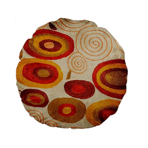 Abstract Ivory Swirls and Circles Art from ArtsNow.com Back