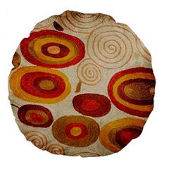 Abstract Ivory Swirls and Circles Art from ArtsNow.com Front